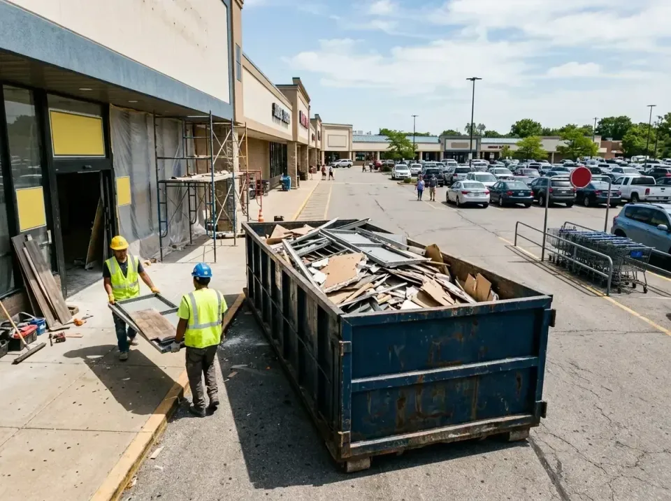 retail-store-renovation-debris-003 — frequently asked questions, Roll-off Dumpster Rentals in Le Sueur, MN